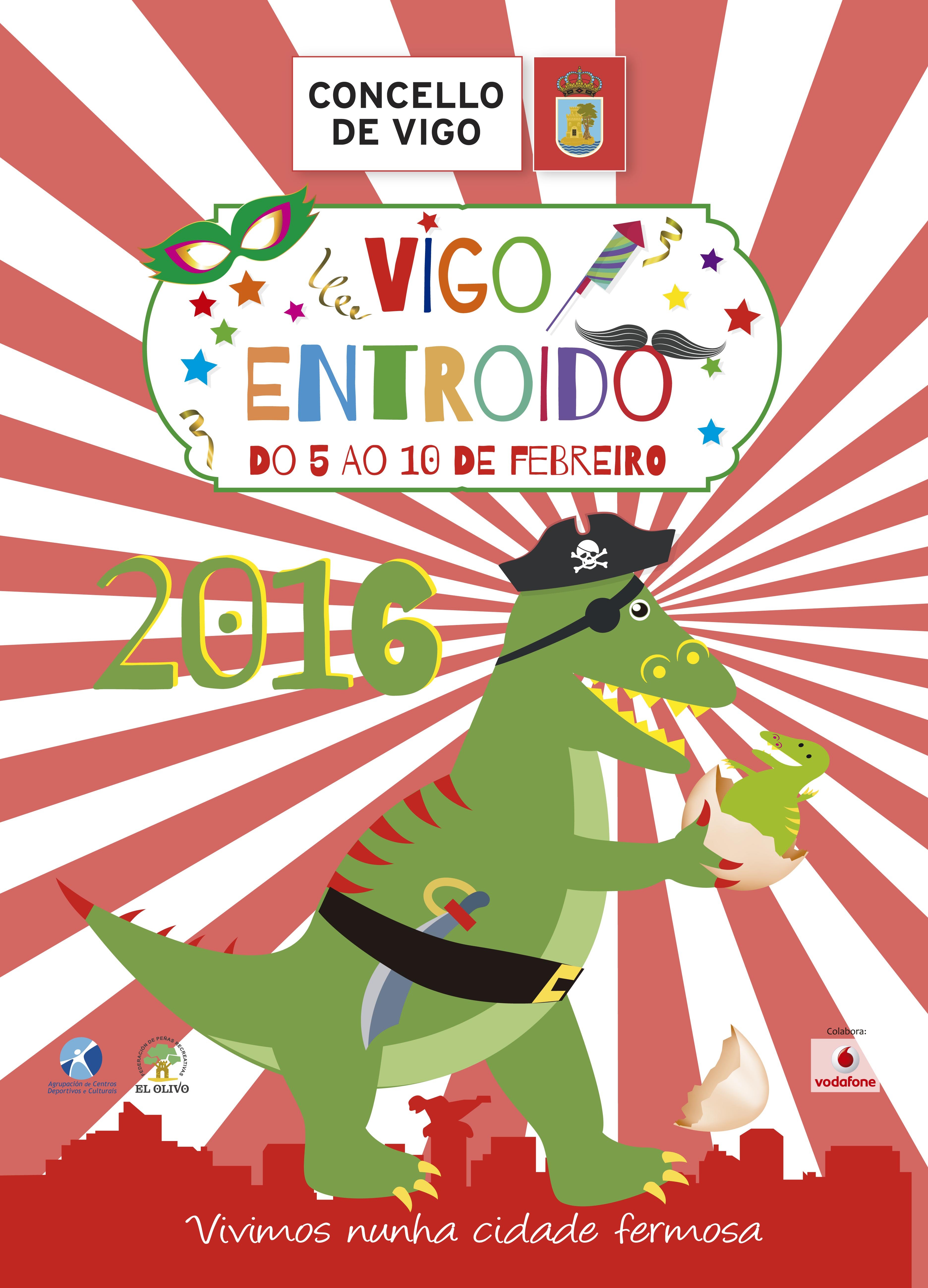 Vigo Entroido 2016 cartel