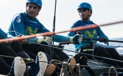 Antón Paz, con Iker en la Vuelta a Mallorca