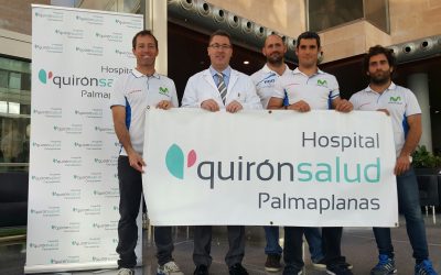Quirónsalud, con Iker Martínez y Movistar para la Vuelta a Mallorca