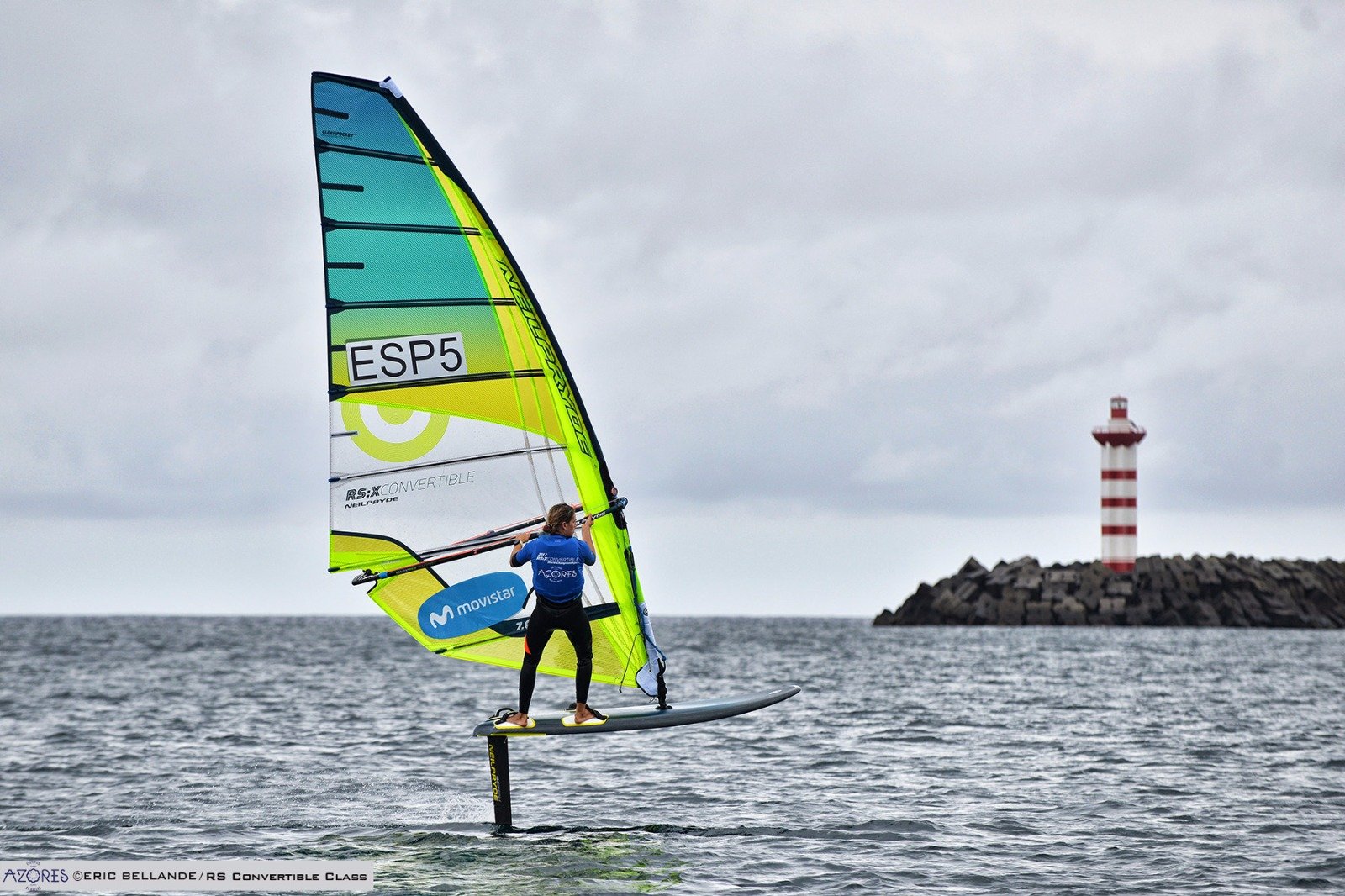 ¡Subcampeona del primer Mundial de windsurf con foil!