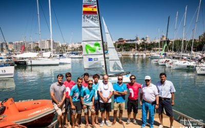 Iker dona dos de sus barcos olímpicos Nacra a la Federación Balear de Vela
